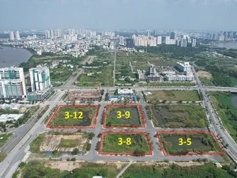 Tp.HCM nói gì về việc đấu giá lại 2 lô đất bị "bỏ cọc" ở Thủ Thiêm?