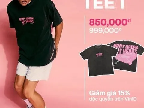 VinID hợp tác với Binz, độc quyền phân phối bộ sưu tập thời trang "Don’t Break My Heart"