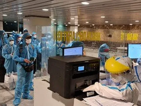 Hướng dẫn phòng chống dịch COVID-19 đối với người nhập cảnh