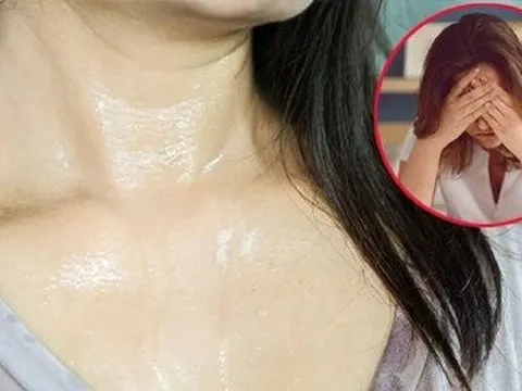 Cứ thấy đổ mồ hôi nhiều ở vị trí này chứng tỏ sức khỏe bạn có vấn đề