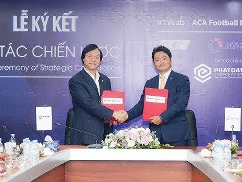 Phát Đạt là nhà tài trợ chính chương trình đào tạo cầu thủ bóng đá trẻ Việt Nam