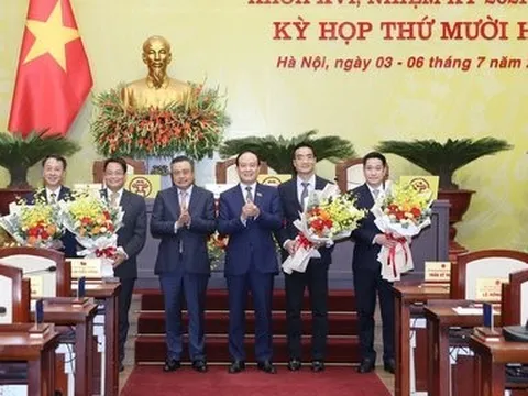 4 Giám đốc Sở được bầu làm Ủy viên UBND Tp.Hà Nội
