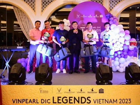 Vinpearl DIC Legends Vietnam 2023: Nhiều golf thủ Việt đạt giải kỹ thuật tại vòng Pro-Am