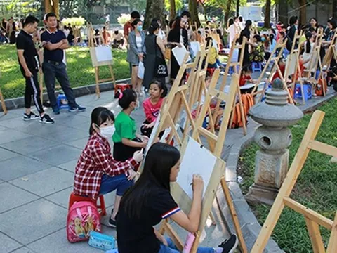 Tổ chức cuộc thi vẽ tranh về Chiến thắng Điện Biên Phủ và hình ảnh Điện Biên Phủ hôm nay