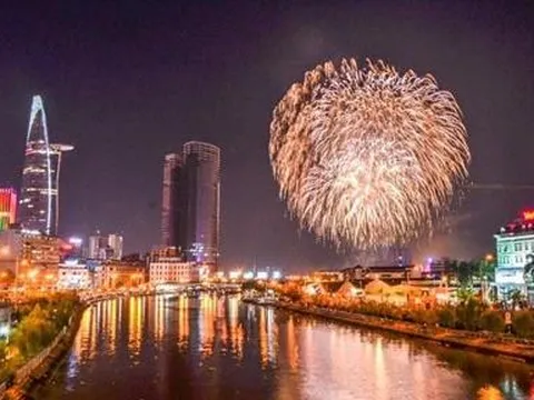 TPHCM bắn pháo hoa 5 điểm dịp lễ 30/4