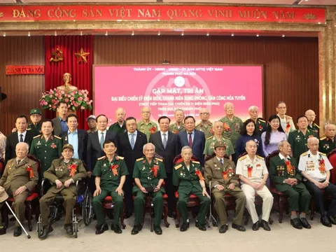 Hà Nội gặp mặt, tri ân chiến sỹ, thanh niên xung phong tham gia chiến dịch Điện Biên Phủ