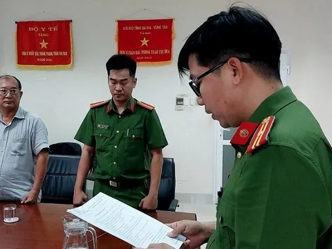 Khởi tố Giám đốc Sở Y tế Bà Rịa-Vũng Tàu