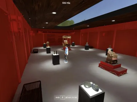 Lần đầu tiên cổ vật Triều Nguyễn được định danh và triển lãm không gian số