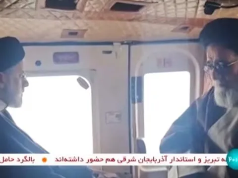 Đã tiếp cận hiện trường nơi máy bay chở Tổng thống Iran rơi