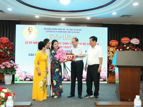 Lan toả nét đẹp làn điệu dân ca Ví Giặm giữa lòng Hà Nội