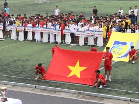 Khai mạc giải bóng đá THPT Hà Nội - An ninh Thủ đô 2023