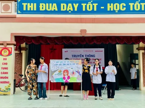 Truyền thông nâng cao hiểu biết về quấy rối tình dục cho học sinh