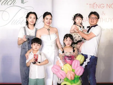 MC Thanh Mai: “Nhờ các con mà tôi học được nhiều điều”