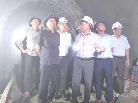 Dự kiến thông hầm đường sắt Chí Thạnh trong 3 ngày tới