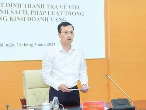 Ngân hàng Nhà nước sẽ thanh tra hoạt động kinh doanh vàng của 6 đơn vị