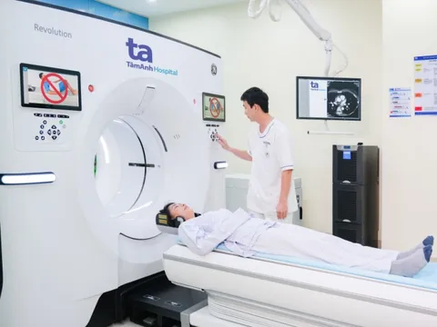 Đưa vào sử dụng hệ thống chụp CT 1975 lát cắt ứng dụng trí tuệ nhân tạo đầu tiên tại Việt Nam