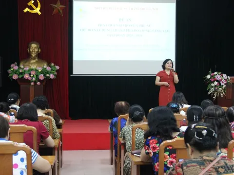 Hội LHPN quận Cầu Giấy: Tập huấn, trang bị kỹ năng cho 250 cán bộ, hội viên phụ nữ