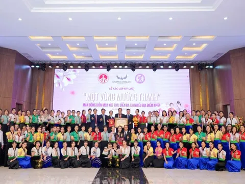 Táºp Äoàn Mưá»ng Thanh ÄÆ°á»£c xác láºp thêm má»t ká»· lục má»i