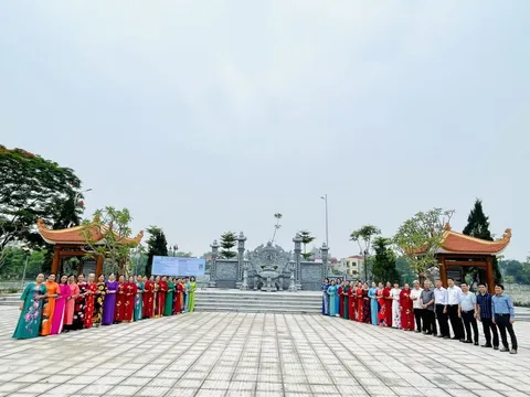 Ra mắt mô hình Danh lam thắng cảnh, Di tích lịch sử kiểu mẫu tại khu Văn Chỉ xã Yên Mỹ