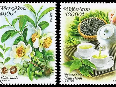 Phát hành bộ tem “Cây chè” quảng bá nông sản của Việt Nam