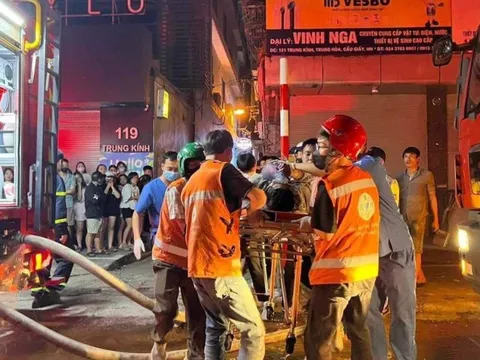 Khởi tố vụ án cháy nhà trọ khiến 14 người tử vong ở Trung Kính