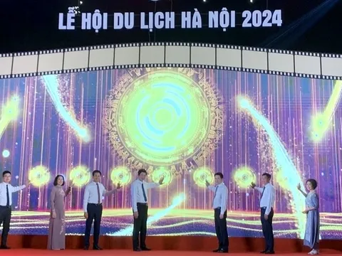 Khai máº¡c Lá» há»i Du lá»ch HÃ  Ná»i 2024