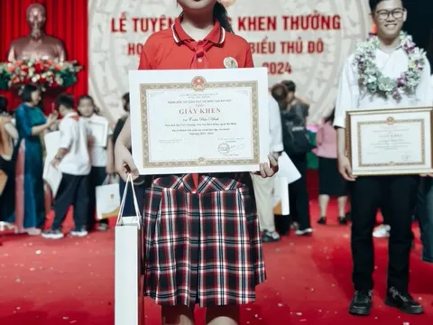 Cô bé “biết tuốt” có biệt tài chinh phục các cuộc thi tài năng Toán học
