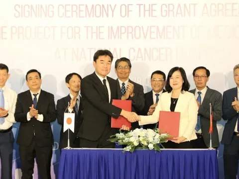 Ký kết thỏa thuận viện trợ tại Bệnh viện K do Chính phủ Nhật Bản viện trợ không hoàn lại
