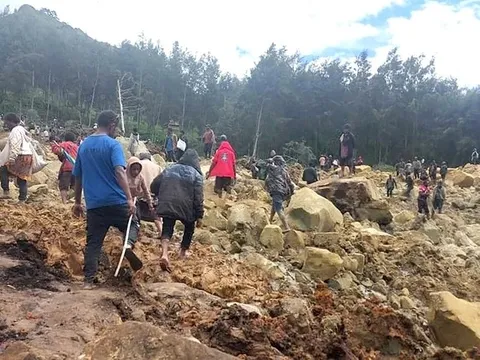 Trên 2.000 người bị vùi lấp trong thảm họa sạt lở đất tại Papua New Guinea