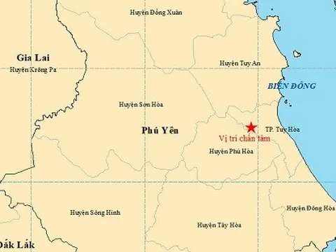 Xảy ra động đất 3,5 độ Richter tại tỉnh Yên Bái và Phú Yên