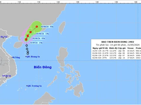 Biển Đông đón bão số 1