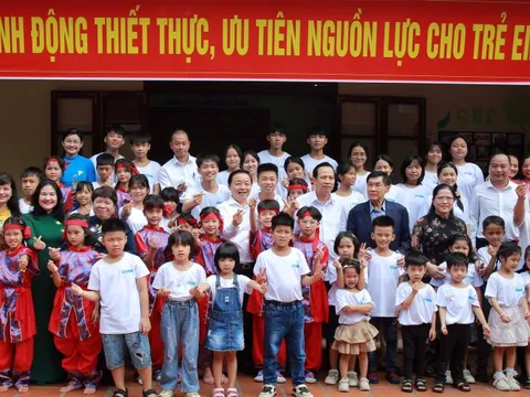 Dành tối đa nguồn lực để mọi trẻ em được sống trong yêu thương, hạnh phúc