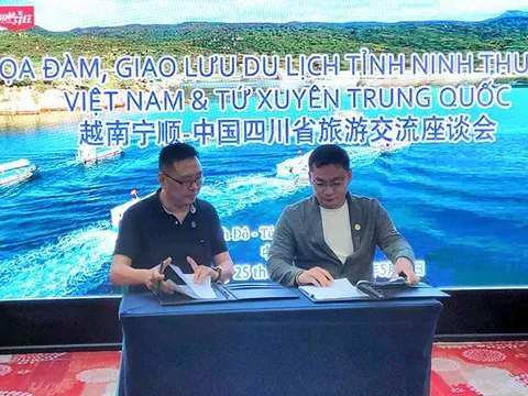 Kết nối phát triển du lịch giữa Ninh Thuận - Tứ Xuyên (Trung Quốc)