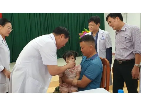 Chiến dịch bổ sung vitamin A cho hơn 6 triệu trẻ trên toàn quốc