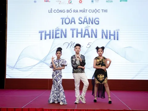 “Tỏa sáng thiên thần nhí” mùa 5 chính thức ra mắt