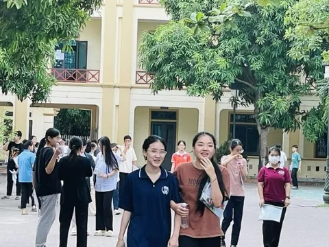 Nghệ An: Đa số thí sinh nhận định đề Tiếng Anh có sự phân hoá cao