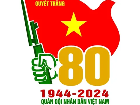 Công bố mẫu Biểu trưng Kỷ niệm 80 năm Ngày thành lập QĐND Việt Nam