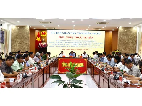 Kiên Giang: Hội nghị phân tích kết quả thực hiện 5 Chỉ số CCHC