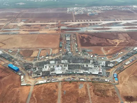 Vượt tiến độ nhiều hạng mục, 'siêu sân bay' Long Thành đang dần rõ nét