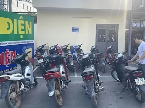 Triệt xóa đường dây trộm xe máy tiêu thụ xuyên quốc gia