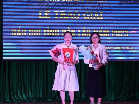 Tạp chí Đời sống và Pháp luật đạt 2 giải Báo chí Đắk Lắk năm 2023