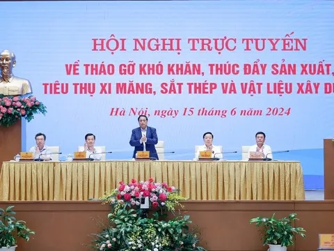 Thủ tướng chủ trì hội nghị thúc đẩy sản xuất vật liệu xây dựng