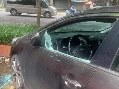 Công an vào cuộc vụ nhiều ô tô bị đập kính trong đêm tại khu đô thị Văn Quán