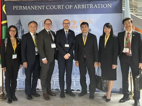 Việt Nam tham dự Lễ kỷ niệm 125 năm ngày thành lập Tòa Trọng tài Thường trực