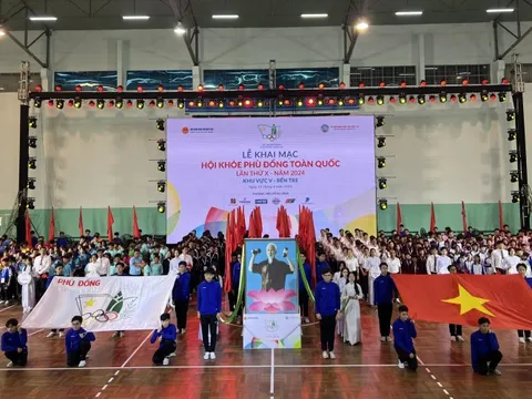 Gần 1.800 vận động viên tham gia Hội khỏe Phù Đổng khu vực V tại Bến Tre