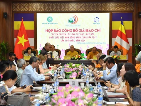 Công bố Giải báo chí toàn quốc về Phật giáo lần thứ Nhất