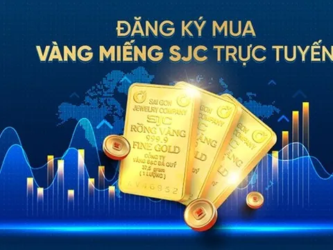 VietinBank triển khai đăng ký mua vàng miếng SJC trực tuyến