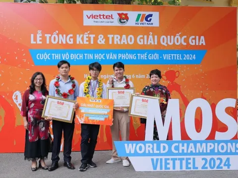 6 thí sinh Việt Nam tham gia chung kết Cuộc thi Vô địch tin học văn phòng thế giới