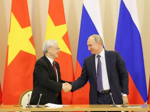 Chuyên cơ của Tổng thống Putin đến Hà Nội hôm nay