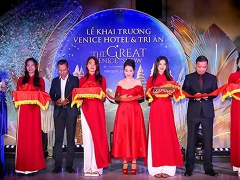 Khai trÆ°Æ¡ng cÃ´ng trÃ¬nh khÃ¡ch sáº¡n Venice Hotel PhÃº Quá»c vÃ  khai máº¡c triá»n lÃ£m chá»£ ÄÃªm bÃªn biá»n VUI-Fest Bazaar